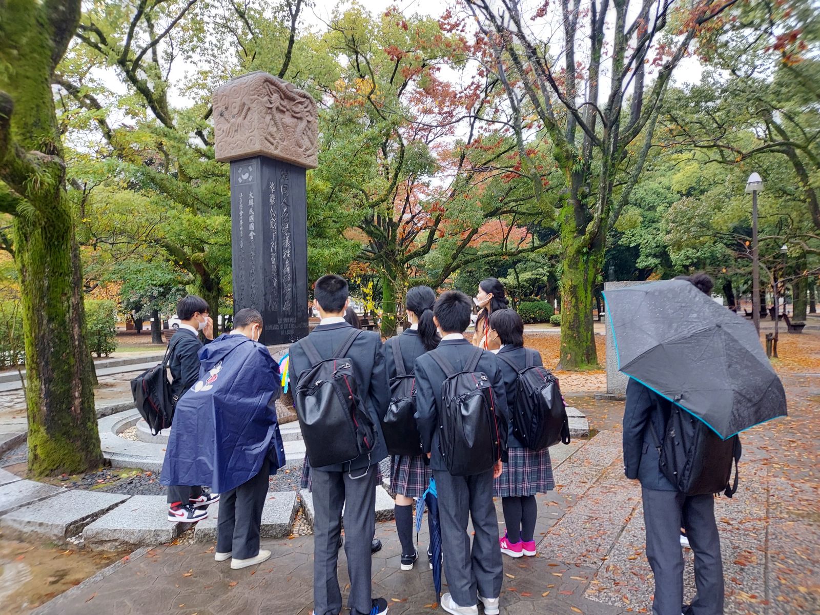 中学２年生　広島への校外学習を実施しました