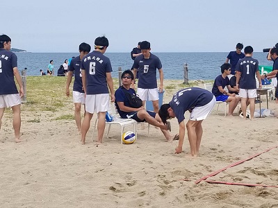 男子バレーボール部 兵庫県ビーチバレーボール大会 第３位入賞 お知らせ 神戸学院大学附属高等学校 神戸学院大学附属中学校