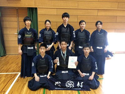 剣道部 第39回中央区剣道大会にて第２位 お知らせ 神戸学院大学附属高等学校 神戸学院大学附属中学校