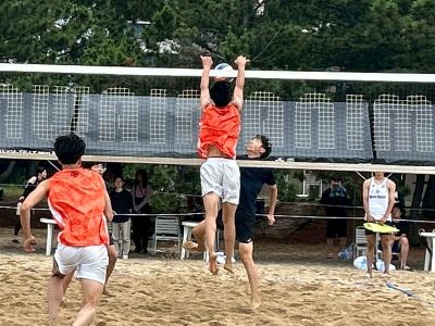 男子バレーボール部 兵庫県高等学校ビーチバレーボール選手権大会の
