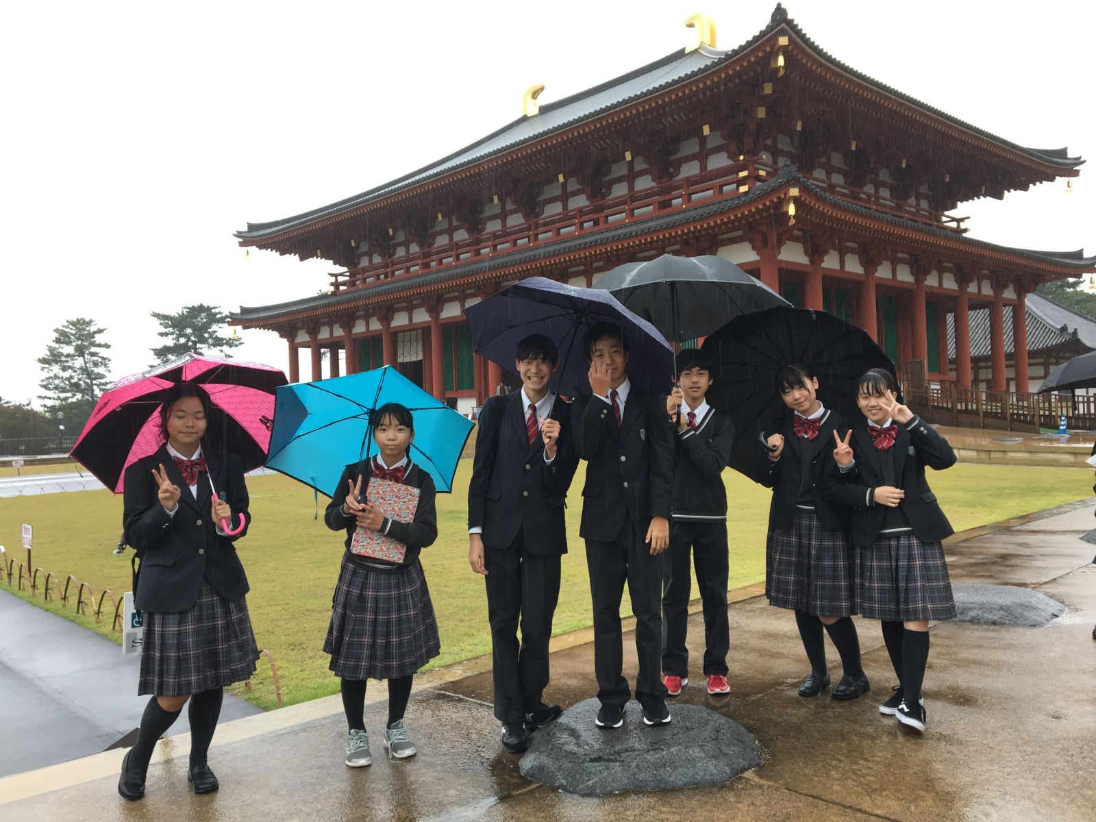 中学校 校外学習 中学１年生 ２年生 奈良 お知らせ 神戸学院大学附属高等学校 神戸学院大学附属中学校